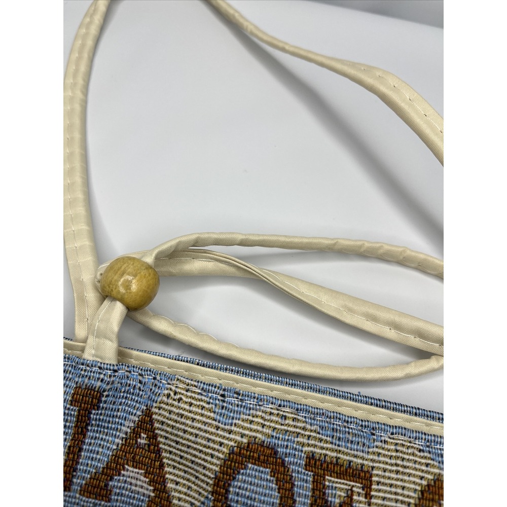 Cana Of‎ Galilee Handbag Tote Shoulder Purse Handmade Zipper Bag Medium Vintage - Picture 4 of 10